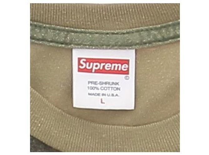 Supreme Camiseta con estampado de camuflaje Verde - vista 5