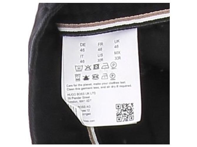 Autre Marque BOSS Black Cotton Pants Size 46 - view 6