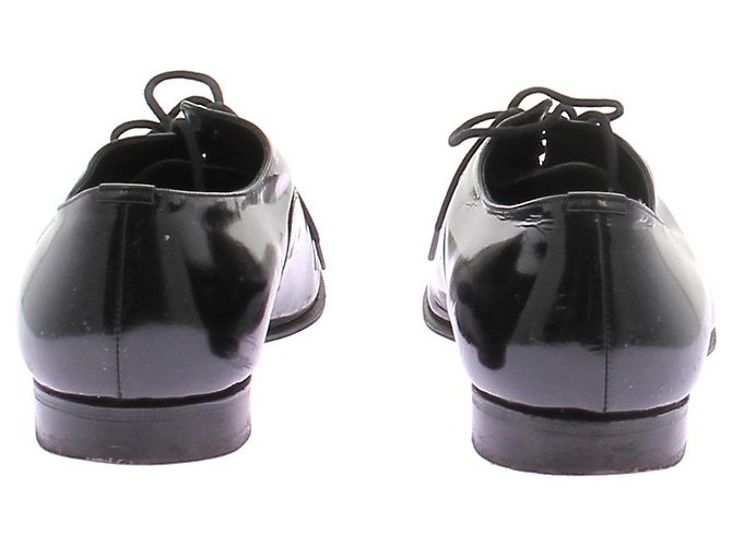 Church's Lackschuhe Schwarz Leder Größe 48 - Ansicht 6