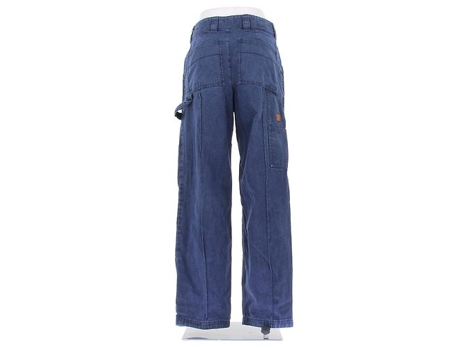 Acne Studios Blue Cargo Jeans - view 2