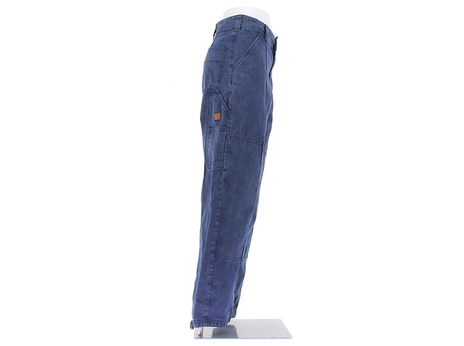 Acne Studios Blue Cargo Jeans - view 3