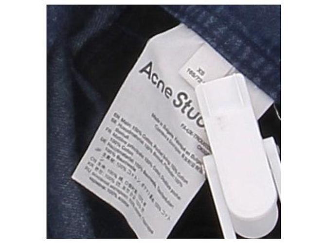 Acne Studios Blue Cargo Jeans - view 5