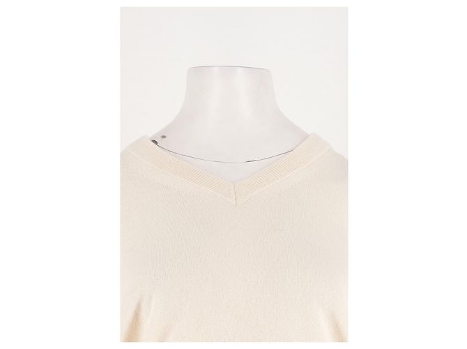 Autre Marque Jersey de cachemira blanco - vista 2