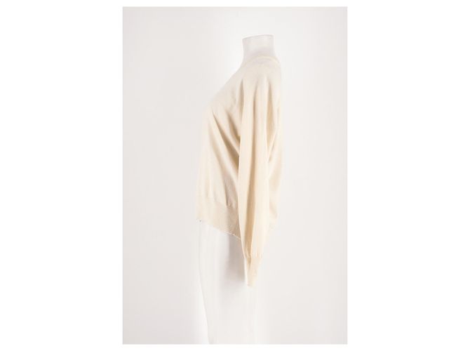 Autre Marque Jersey de cachemira blanco - vista 5