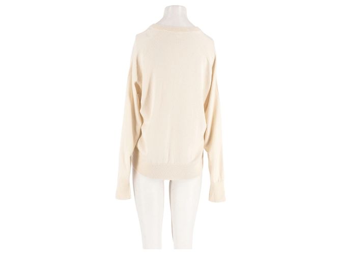 Autre Marque Jersey de cachemira blanco - vista 6
