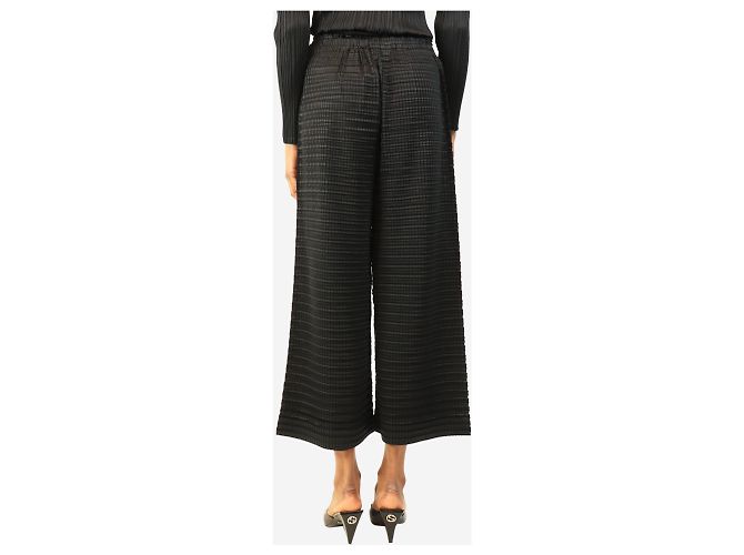 Pleats Please Plissierte Hose schwarz - size M - Ansicht 3