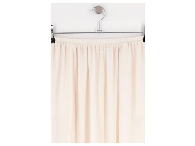 Autre Marque THE FRANKIE SHOP Gonna lunga beige - vista 2