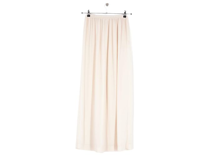 Autre Marque THE FRANKIE SHOP Gonna lunga beige - vista 4