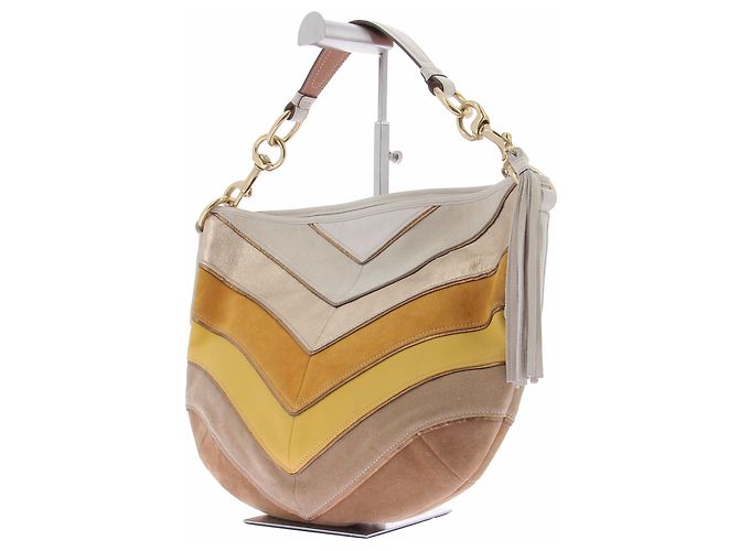 Coach Bolso de gamuza en degradado amarillo - vista 2