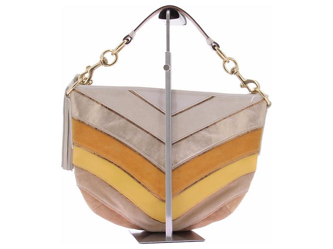 Coach Bolso de gamuza en degradado amarillo - vista 3