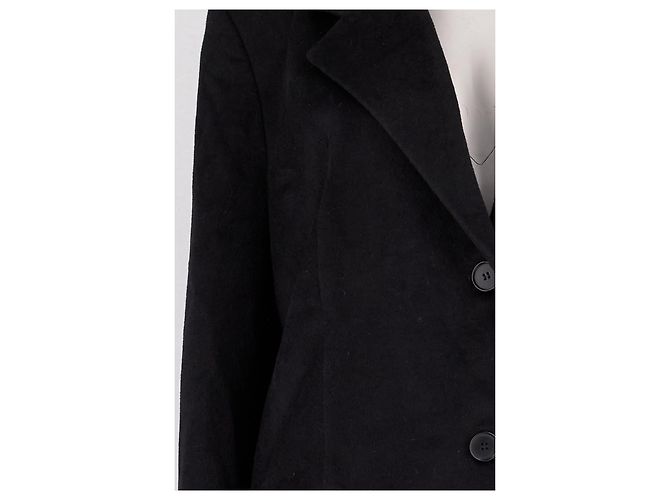 Autre Marque BAZILIKA Black Wool Coat - view 3
