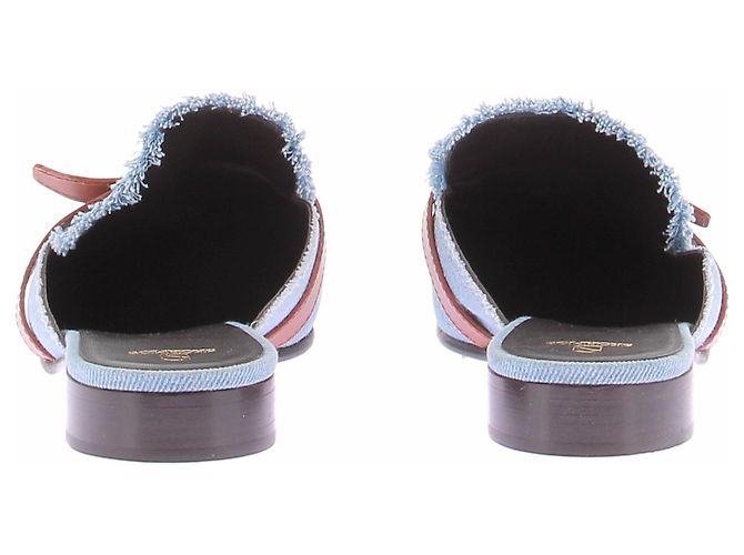 Autre Marque MAISON SKORPIOS Mules aus Denim Blau Größe 41 - Ansicht 7
