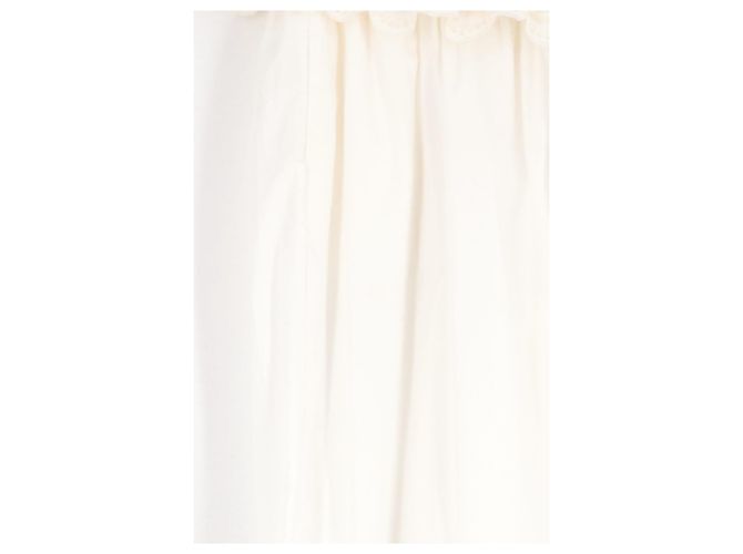 Autre Marque Calças de algodão brancas H&M Branco - vista 3