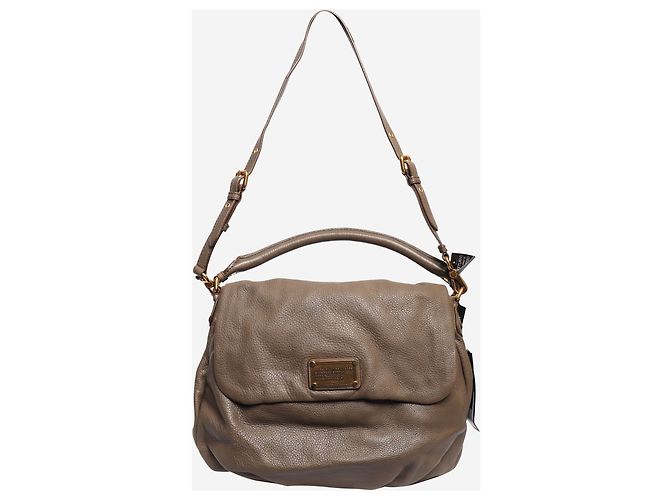 Marc by Marc Jacobs Bolsa transversal grande em couro castanho Marrom - vista 2
