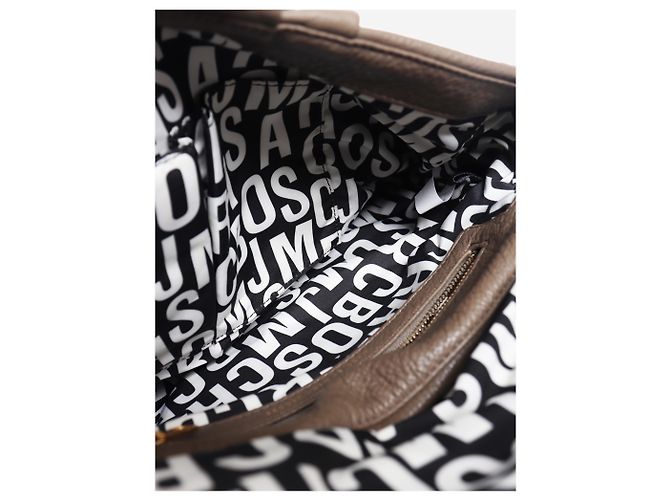Marc by Marc Jacobs Bolsa transversal grande em couro castanho Marrom - vista 8