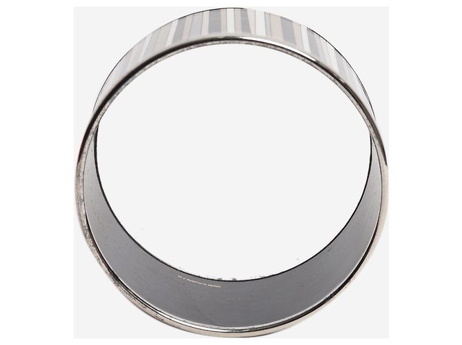 Hermès Bracciale smaltato a righe Carioca multicolore - vista 4