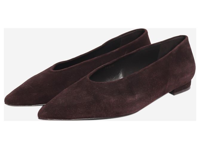 Autre Marque Espresso The Parra ballet flats - size EU 36.5 Marrone - vista 2