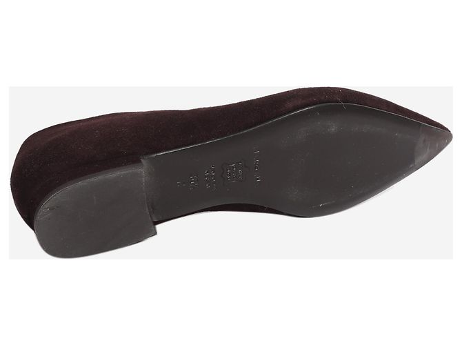 Autre Marque Espresso The Parra ballet flats - size EU 36.5 Marrone - vista 5