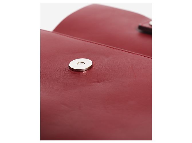 Chloé Faye Schultertasche Burgundy Bordeaux - Ansicht 7