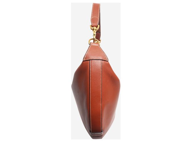 Céline Bolso hobo Leandre 2021 Tan Castaño - vista 2