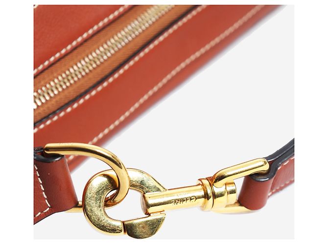 Céline Bolso hobo Leandre 2021 Tan Castaño - vista 5