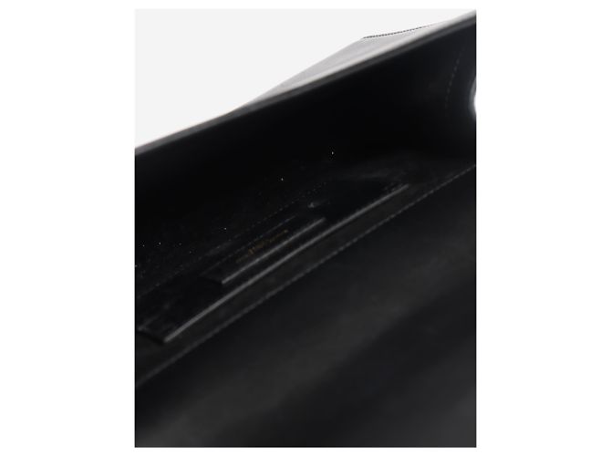 Autre Marque Borsa a tracolla Kate in pelle nera con nappina Nero - vista 9