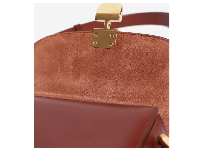 Apc Borsa a tracolla Grace in pelle marrone - vista 9