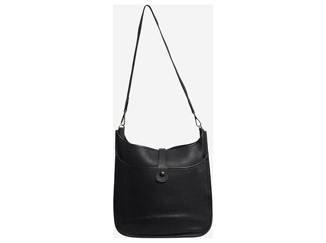 Hermès Bolso de hombro Evelyne 29 2006 Clemence negro - vista 2