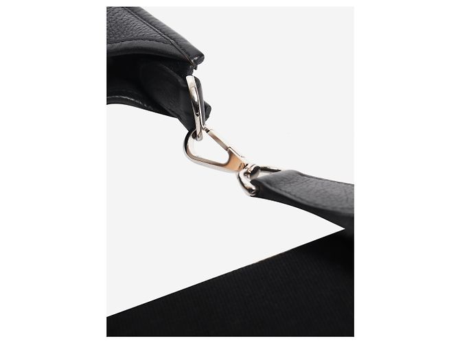 Hermès Bolso de hombro Evelyne 29 2006 Clemence negro - vista 7