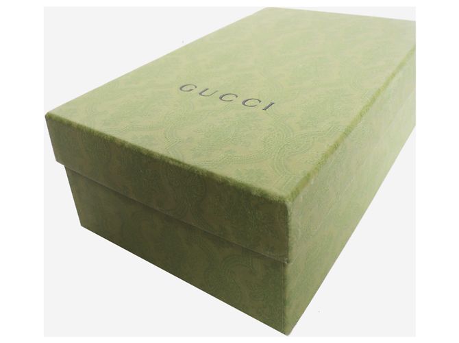 Gucci Mules aus schwarzem Leder in Krokoprägung - EU 38 - Ansicht 6