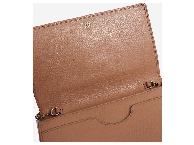 Gucci Borsa a tracolla Soho in pelle beige Marrone - vista 5