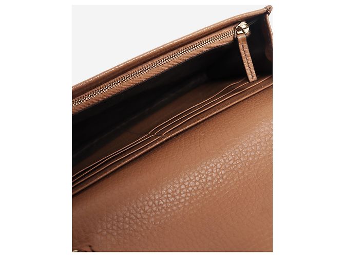 Gucci Borsa a tracolla Soho in pelle beige Marrone - vista 6