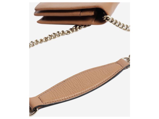 Gucci Borsa a tracolla Soho in pelle beige Marrone - vista 7