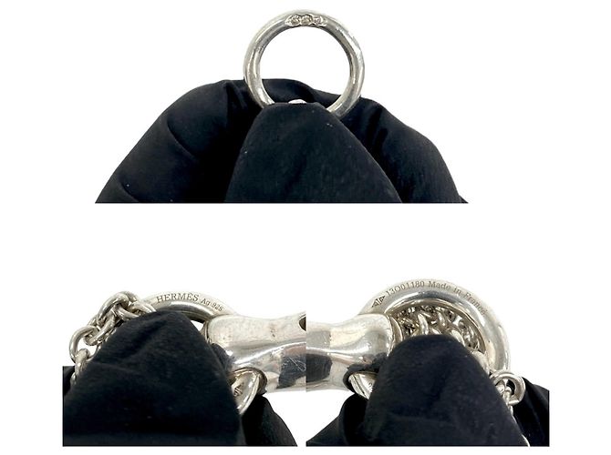 Hermès Colar Hermes Galop em Prata 925 - vista 3