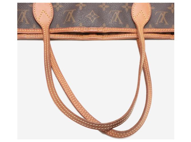 Louis Vuitton Bolso tote Neverfull MM Monogram marrón 2008 Castaño - vista 5