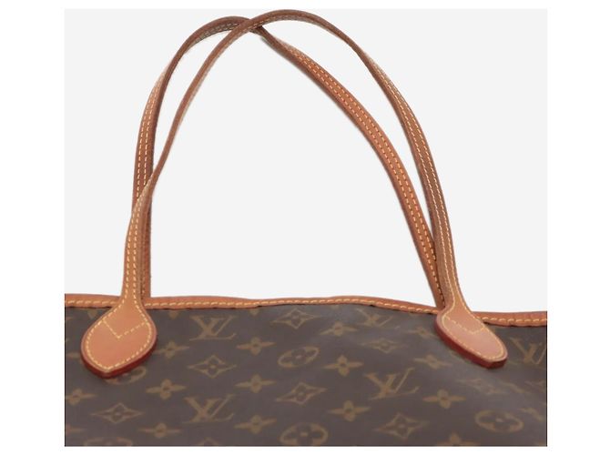 Louis Vuitton Bolso tote Neverfull MM Monogram marrón 2008 Castaño - vista 6