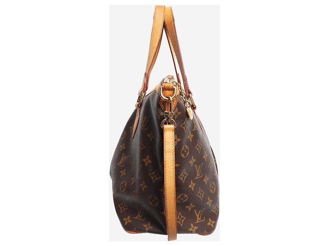 Louis Vuitton Sac cabas Palermo PM Monogram marron 2011 - vue 2