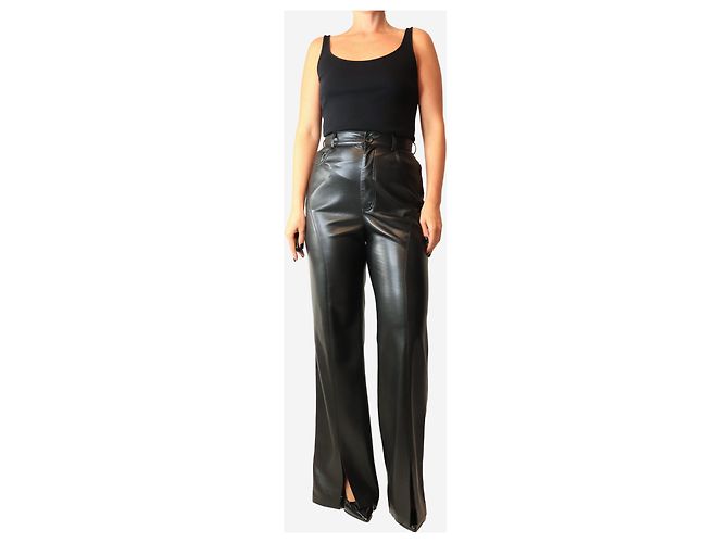 Nanushka Alternative-Lederhose in Schwarz - size M - Ansicht 2