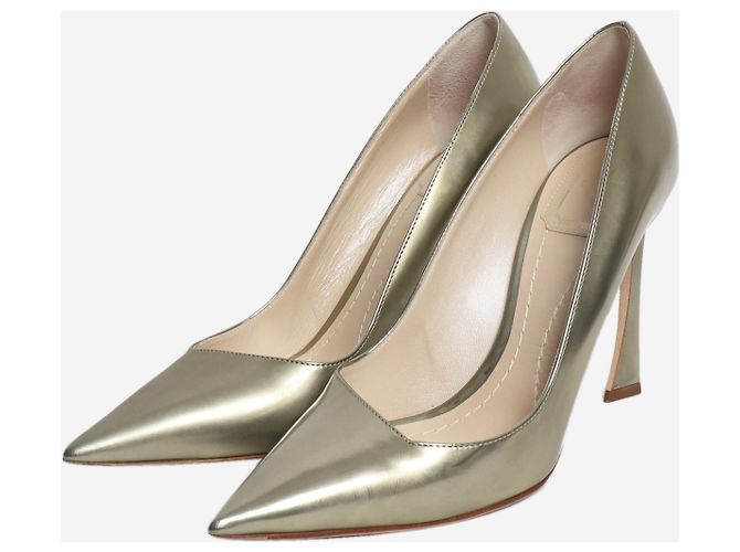 Dior Gold songe Pumps - size EU 38 (UK 5) Golden - Ansicht 2