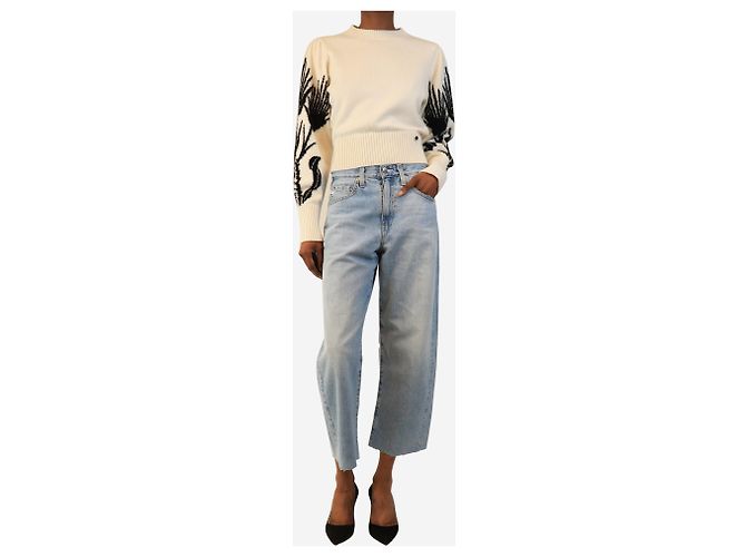 Autre Marque Hattie Crop-Jeans blau - size UK 6 - Ansicht 2