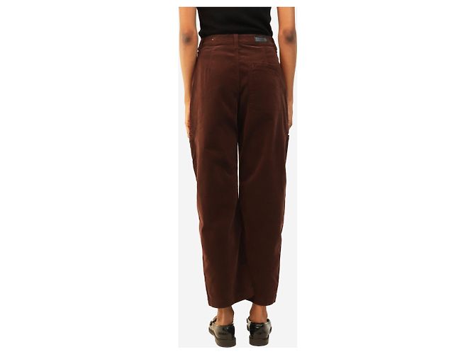 Autre Marque Vaqueros de pana Hazal Chocolate - size UK 6 Castaño - vista 3