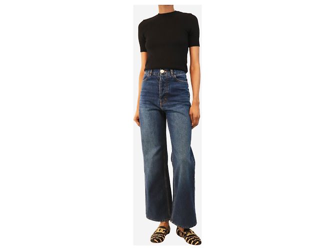 Autre Marque Blaue High-Rise Jeans - size UK 6 - Ansicht 2