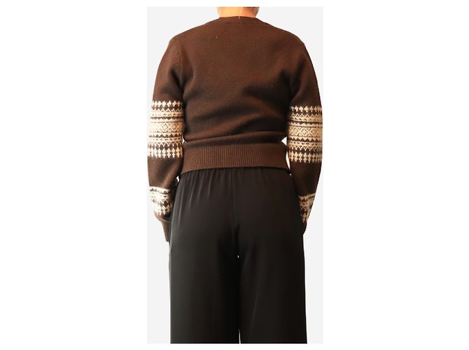 Apc PC Dark chesnut Lindsey cardigan - size M Braun - Ansicht 2