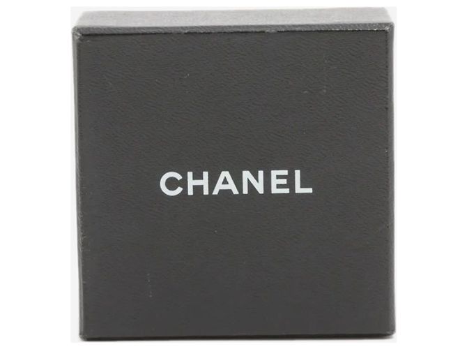 Chanel Coco Mark 02A Anstecknadel in Schwarz und Gold - Ansicht 4