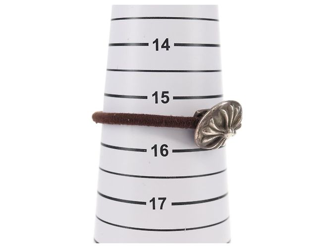Chrome Hearts Cross Ball Button Hair Tie Ag925 Silver - vista 11