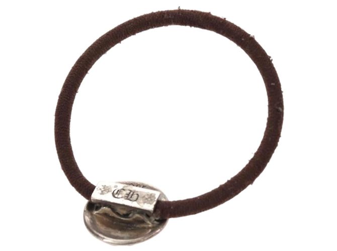 Chrome Hearts Cross Ball Button Hair Tie Ag925 Silver - vista 7