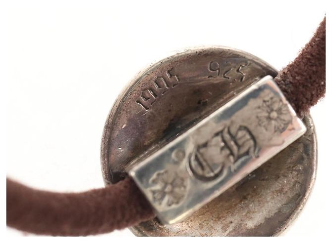 Chrome Hearts Cross Ball Button Hair Tie Ag925 Silver - vista 9
