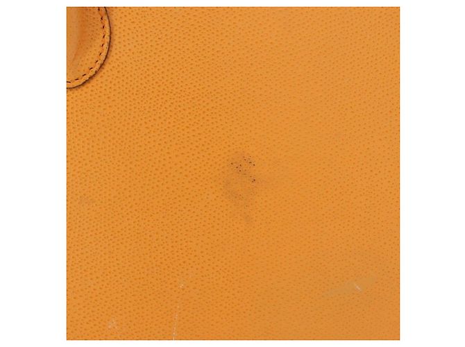 Céline CELINE Bolsa de mão em couro Amarelo Ouro - vista 4