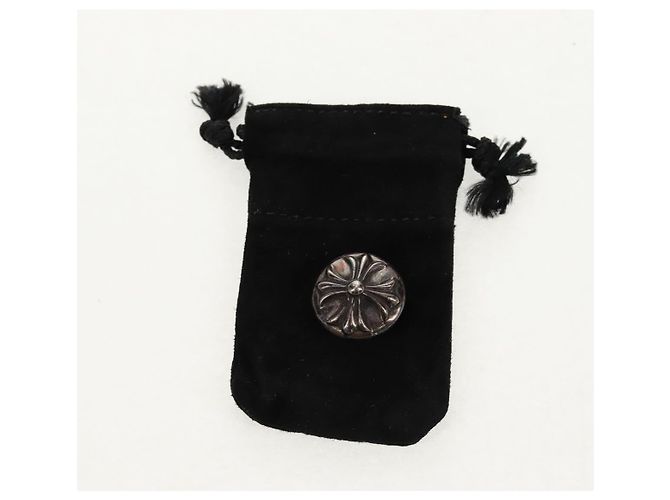Chrome Hearts Cross Ball Button Hair Tie Concho Ag925 Silver - vista 12