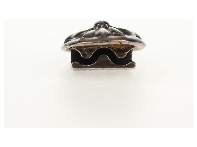 Chrome Hearts Cross Ball Button Hair Tie Concho Ag925 Silver - vista 6